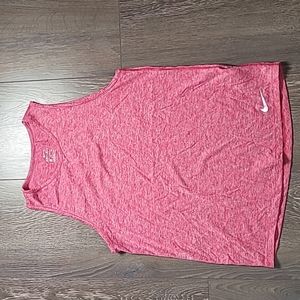 Nike Dri-fit tank top pink size small
